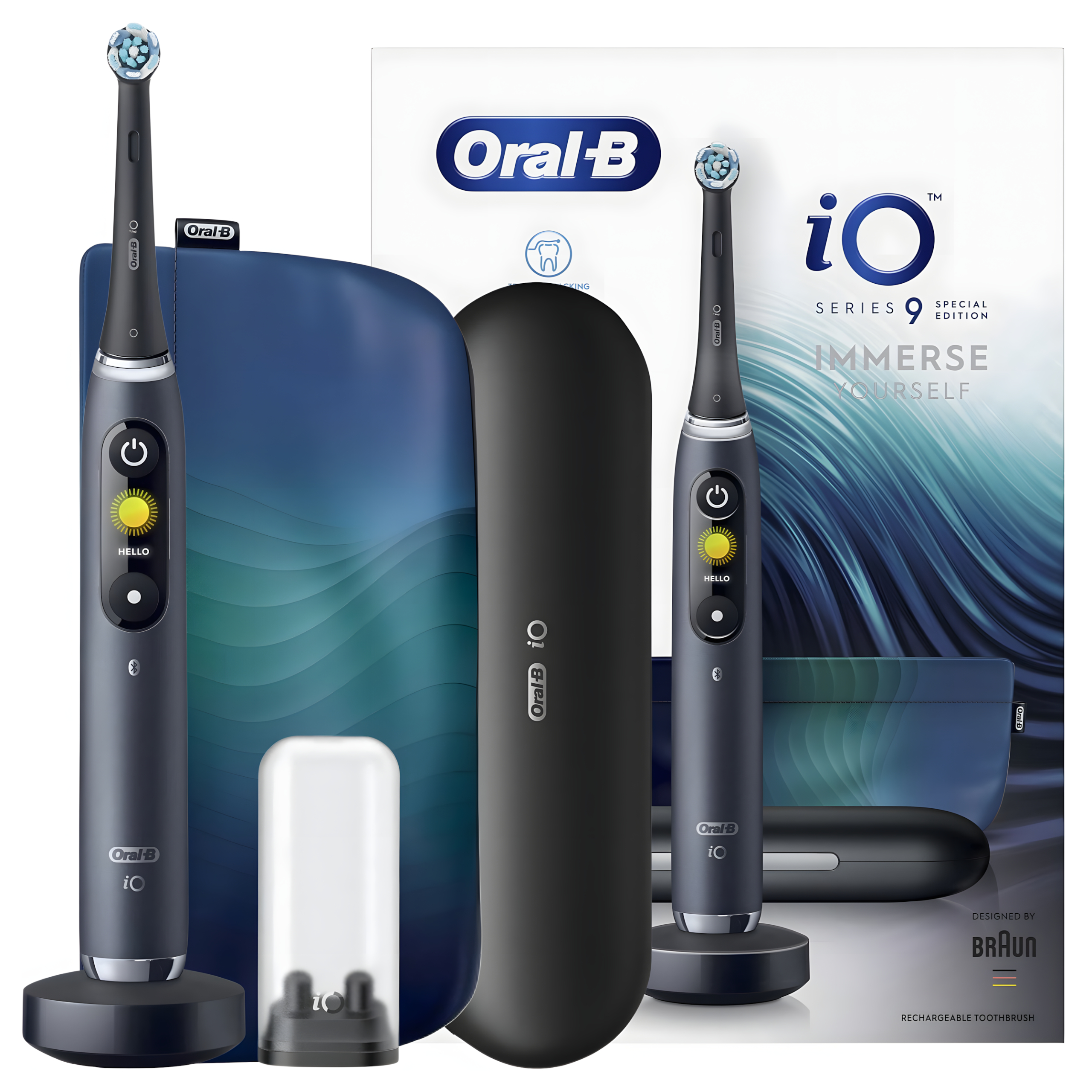 Oral-B IO ブラック　series9 Periuta electrica Oral-B iO Series 9 Immerse Yourself, tehnologie