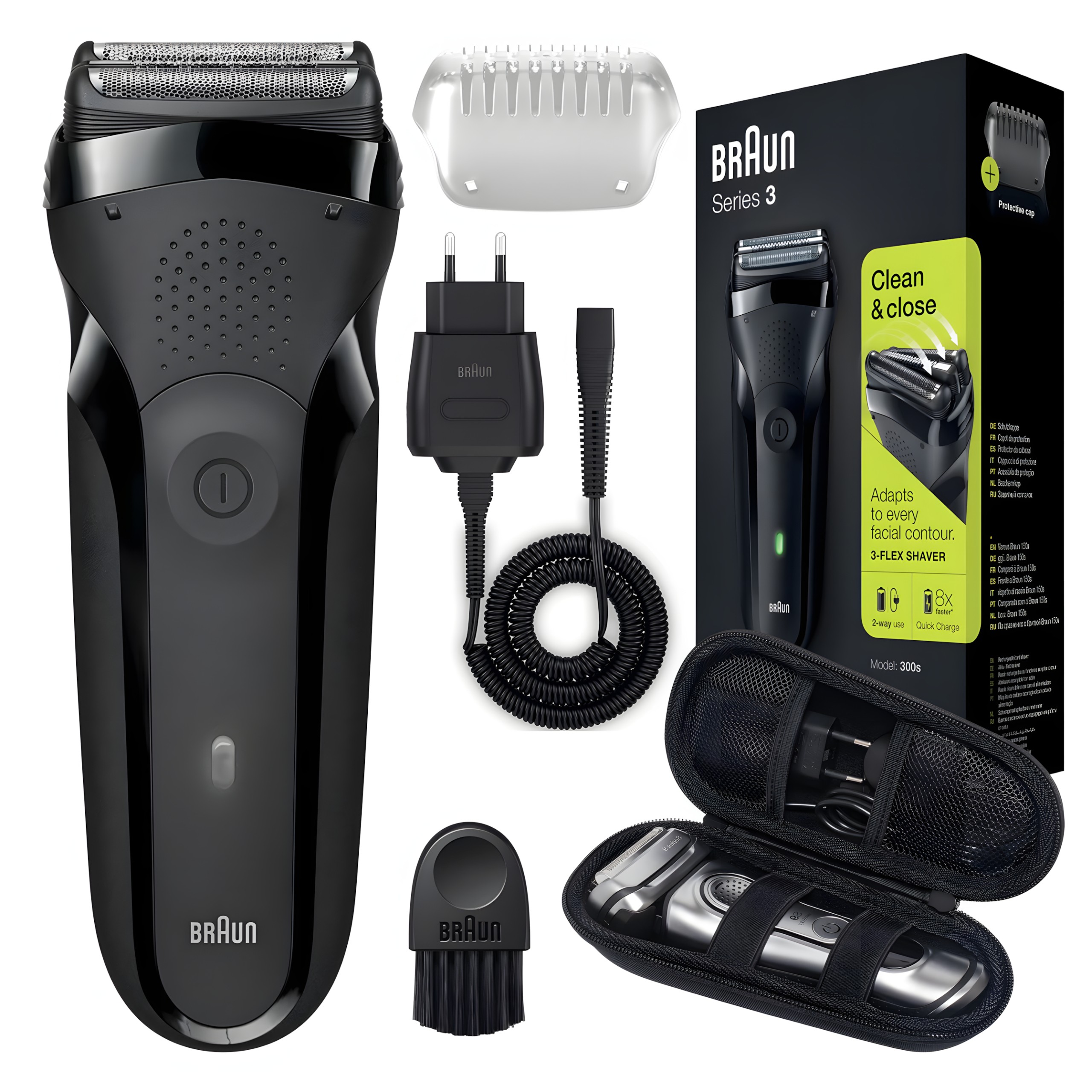 Braun Series 3 300s Golarka Męska Elektryczna