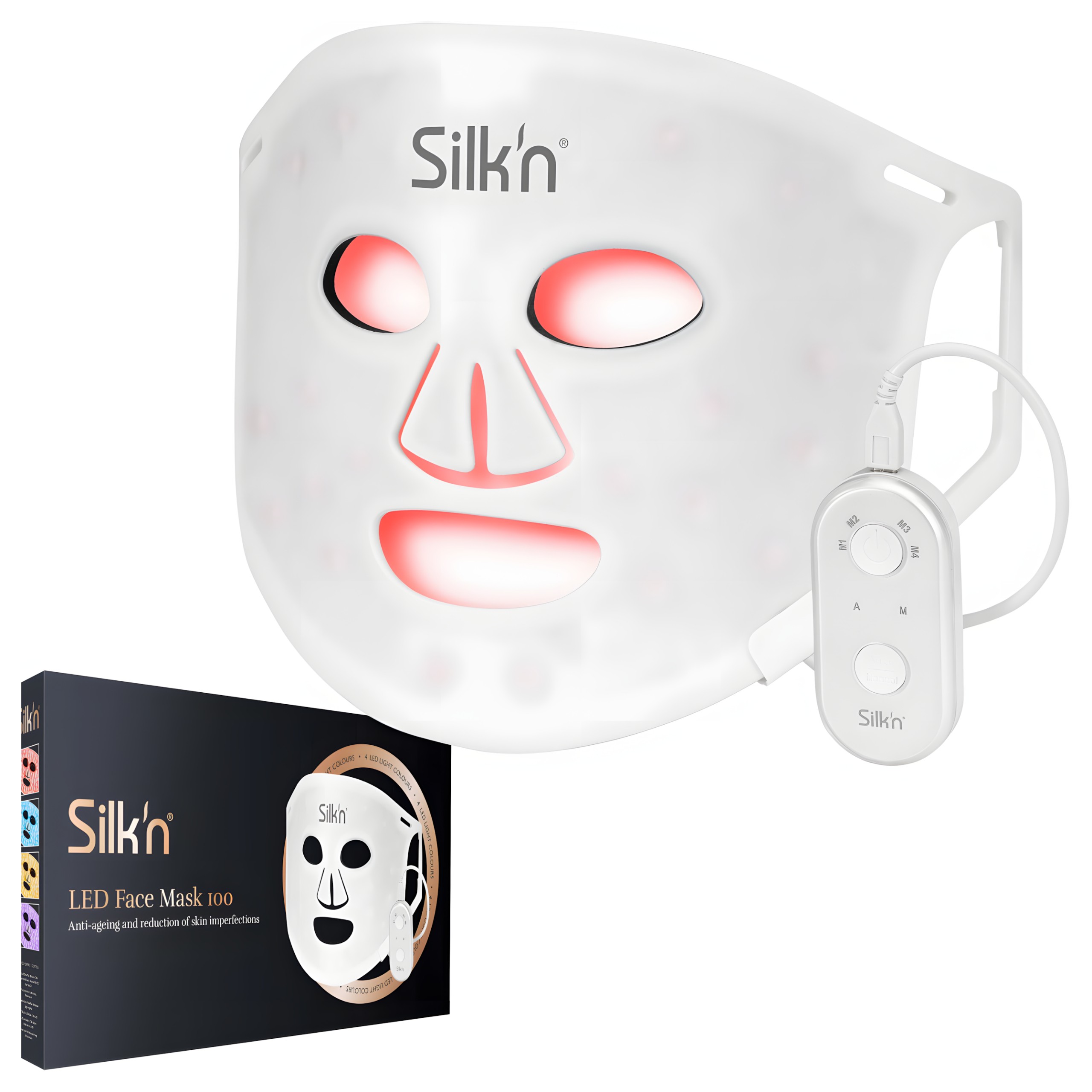 Maska LED na twarz Silk’n Facial LED Mask 100