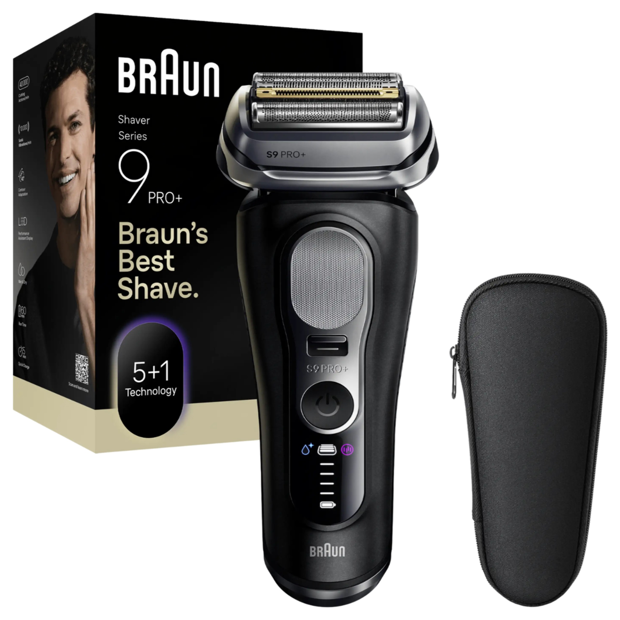 Golarka Braun Series 9 Pro Plus 9600s czarna