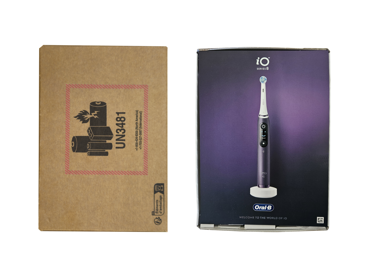 Periuta de dinti electrica Oral-B io Series 8 Plus Edition Violet