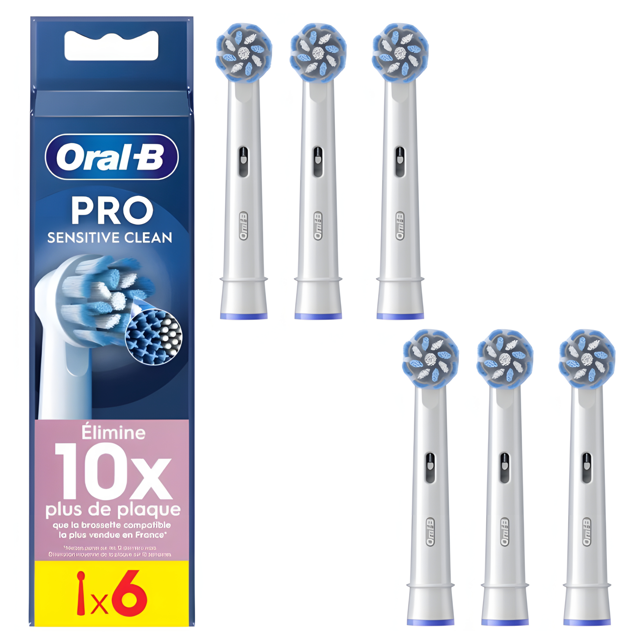 Końcówki do Szczoteczki Oral-B Pro Sensitive 6-pak